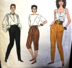 8338 EZ VOGUE TAPER PANTS CROPPED OR NOT PATTERN 10